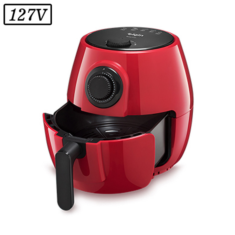 FRITADEIRA 4L ELGIN QUICK FRYER 1350W 127V VERMELHA