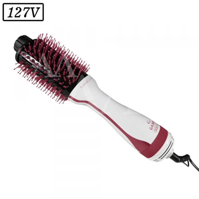 ESCOVA SECADORA GAMA GLAMOUR PINK BRUSH 1300W 127V