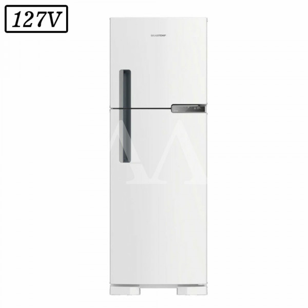 REFRIGERADOR BRASTEMP DOMEST BRM44 FROST FREE DUPLEX 375L 127V BRANCO