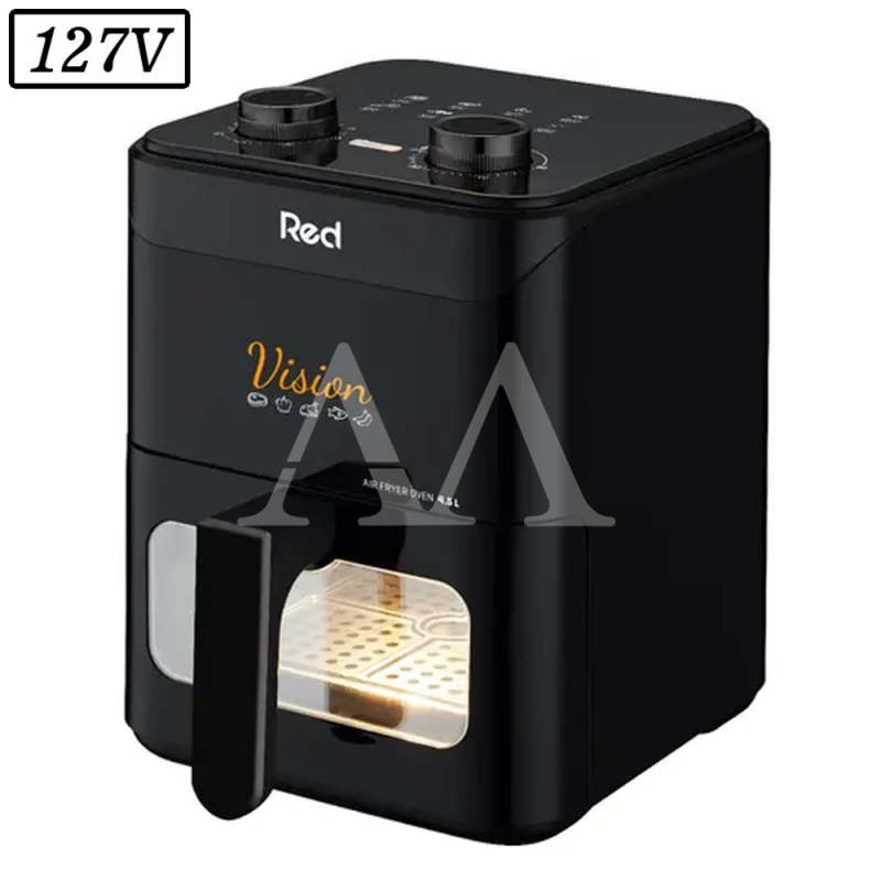 FRITADEIRA RED VISION AIR FRYER  AF450 4,5L 127V PRETO