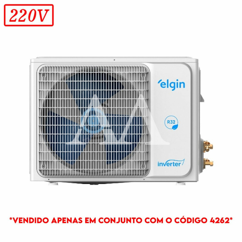 AR CONDICIONADO CONDENSADOR ELGIN SPLIT HIGH WALL ECO INVERTER II C/ WIFI 9000 BTU 220V