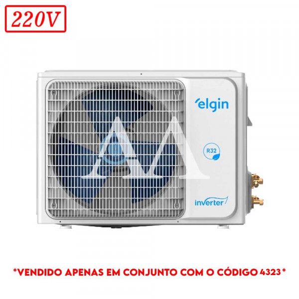 AR CONDICIONADO CONDENSADOR ELGIN SPLIT HIGH WALL ECO INVERTER II C/ WIFI 12000 BTU 220V