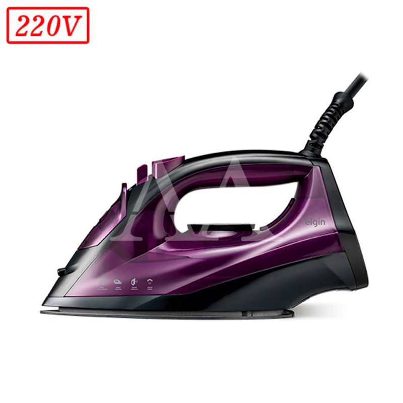 FERRO DE PASSAR ELGIN A VAPOR EASY PASS 220V ROXO/PRETO